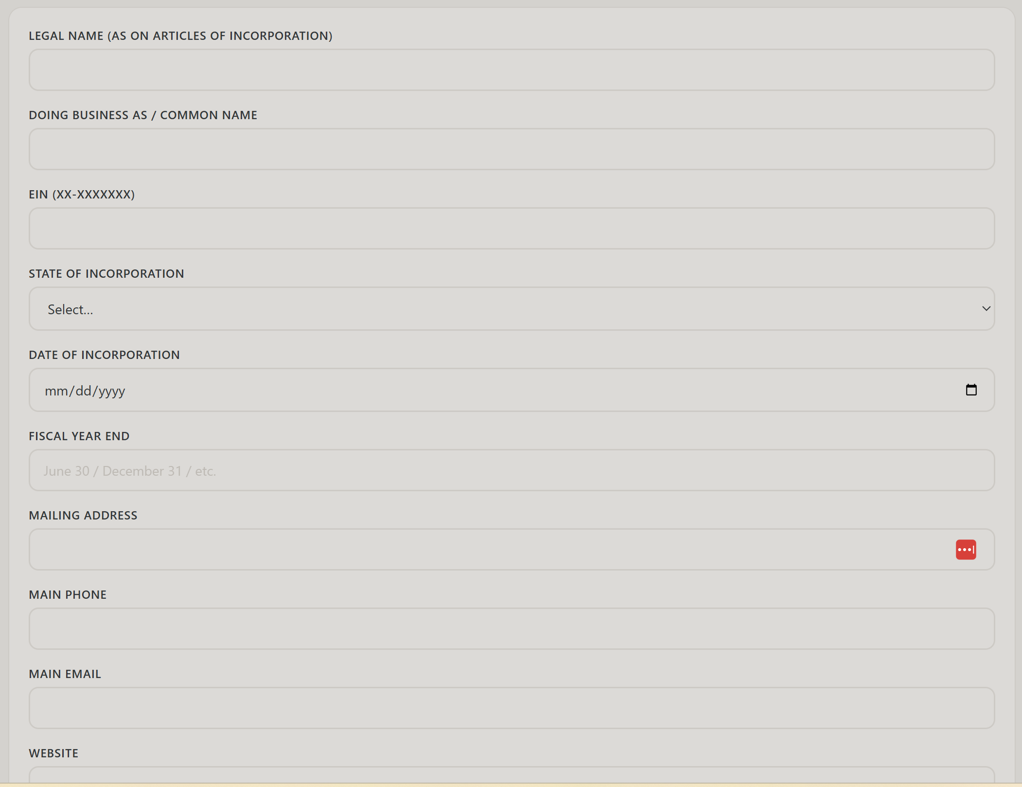 Board Handbook sections